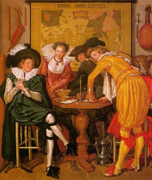 Willem Buytewech Merry Company china oil painting image